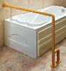 Bathtub Used Handrails