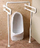 Urinal Used Handrails